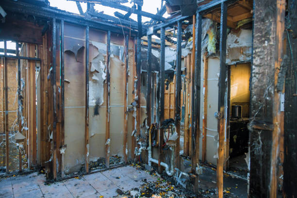 Professional Fire Damage Removal technician working in Dumas, AR